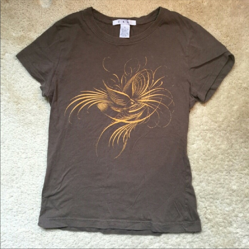 CAbi 947 Sunset Pink Short Sleeve Tee