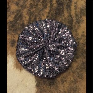 FOREVER 21 SEQUIN BERET