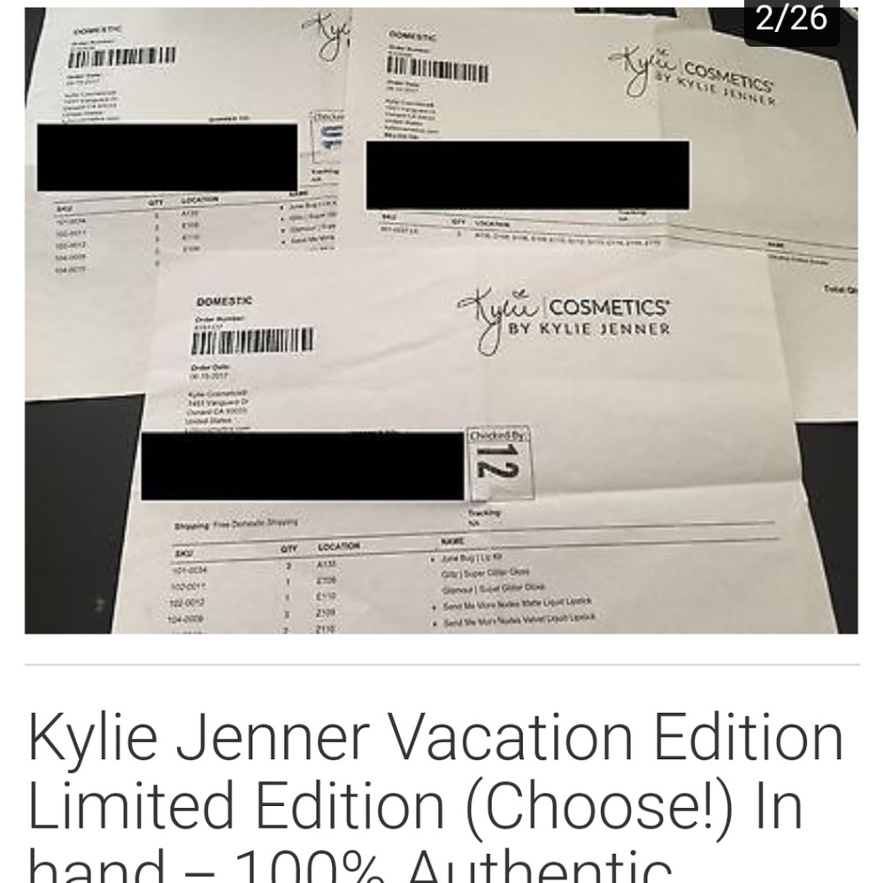 #SOLD#Kylie Matte lipstick - Picture 4 of 4