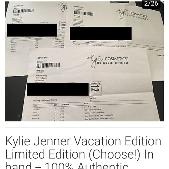 #SOLD#Kylie Matte lipstick - Picture 4 of 4