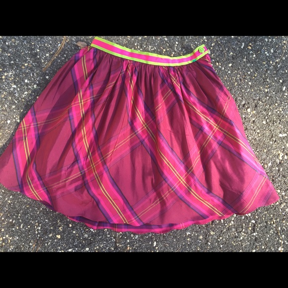 Lilly Pulitzer size 12 girls silk skirt - Picture 1 of 2