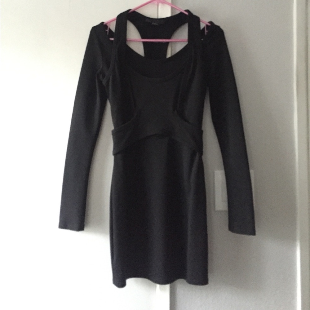 Alexander wang cutout harness dress