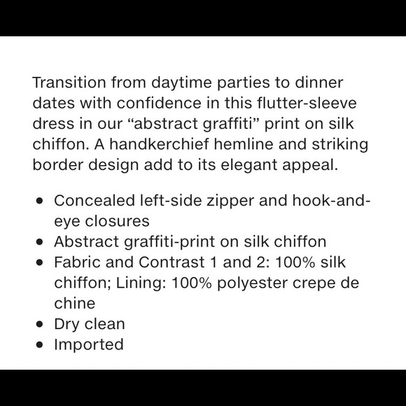 Flower printed handkerchief BCBG dress - Picture 4 of 4