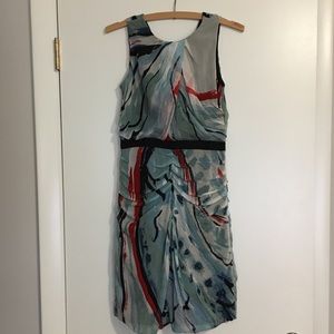 DVF sleeveless silk dress