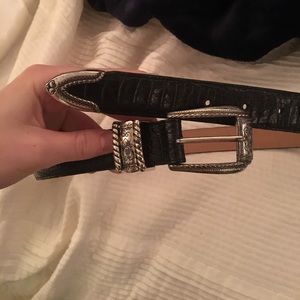 Silver Buckle Belt