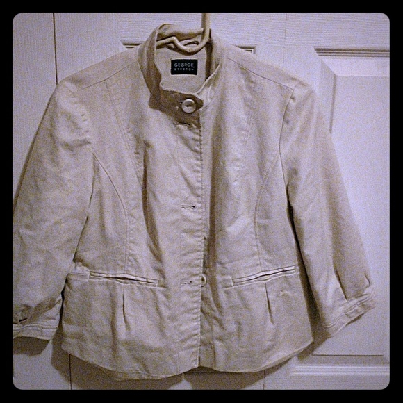 Tan business like jacket - Picture 1 of 2