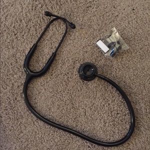 All Black MDF Stethoscope - Never been used