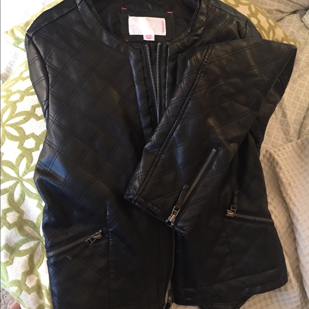 Faux Leather Jacket