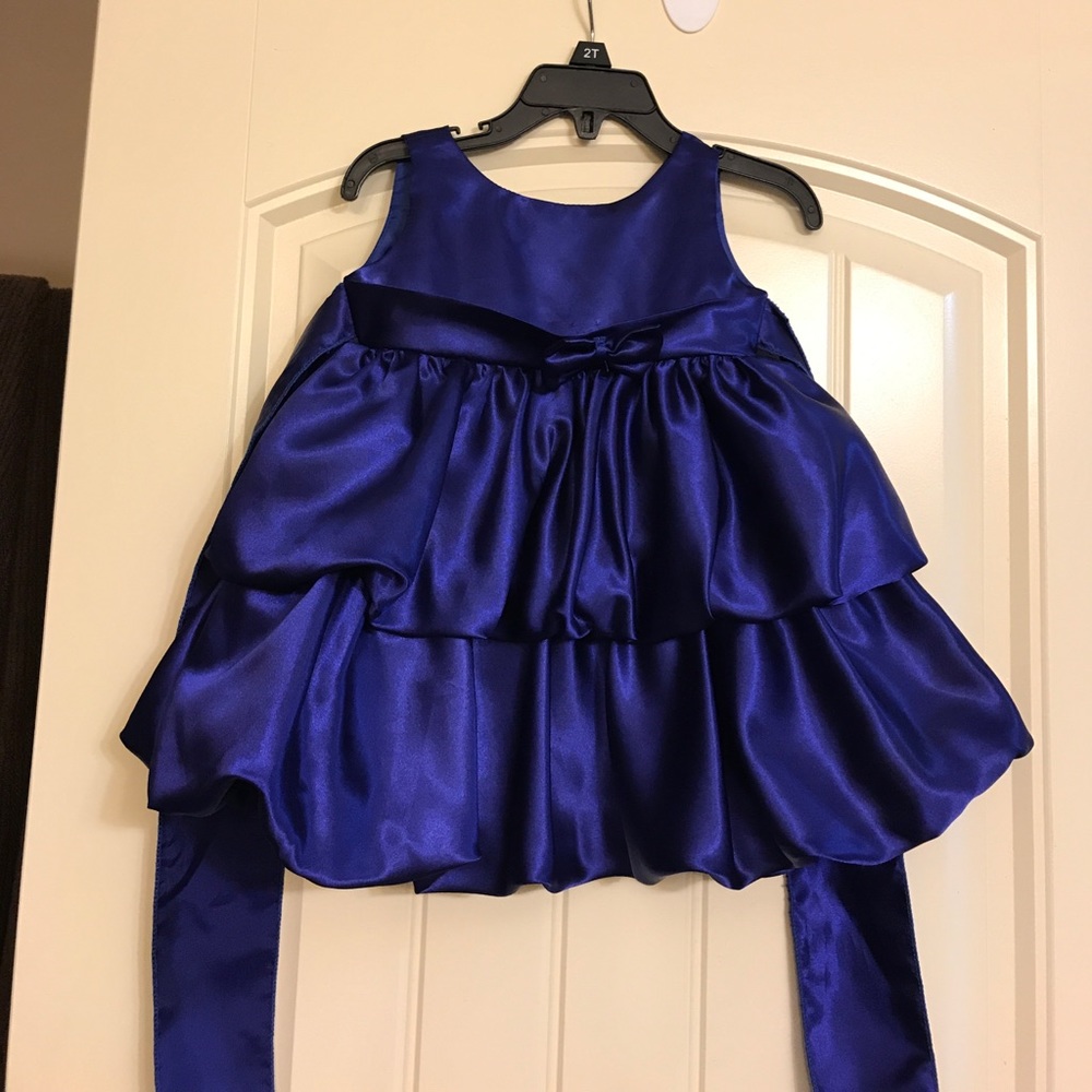 Royal Blue toddler dress
