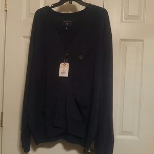 Men's Navy Cardigan XXL NWT