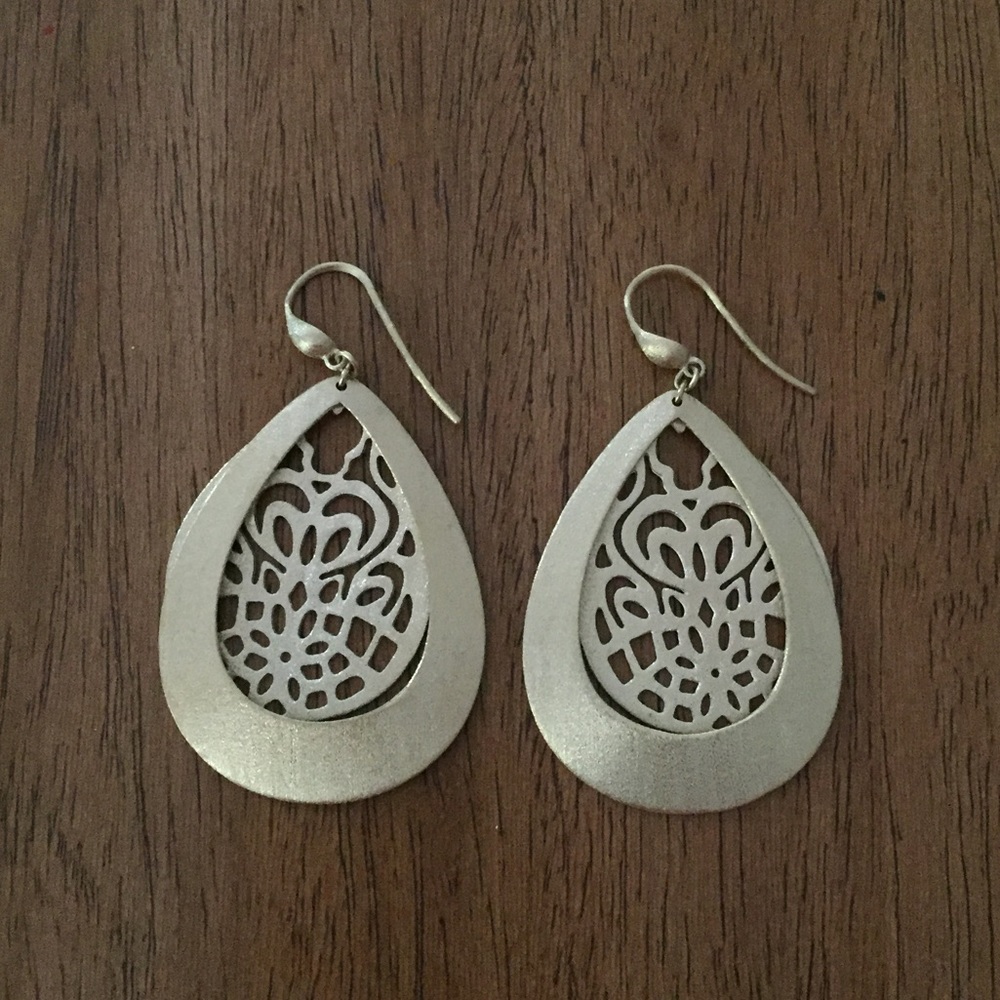 Gold Teardrop Earrings