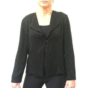 Emporio Armani Beaded Evening Jacket