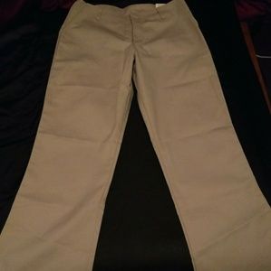 Khaki uniform pants
