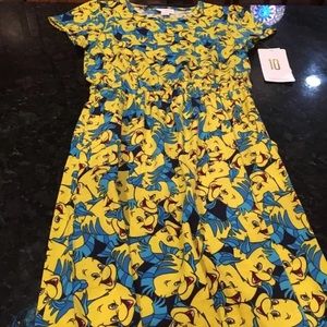 Lularoe girls Disney flounder dress
