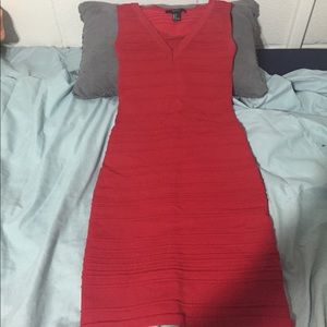Red bodycon