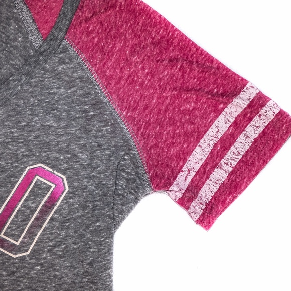 Aeropostale Grey & Pink T-shirt - Picture 4 of 5