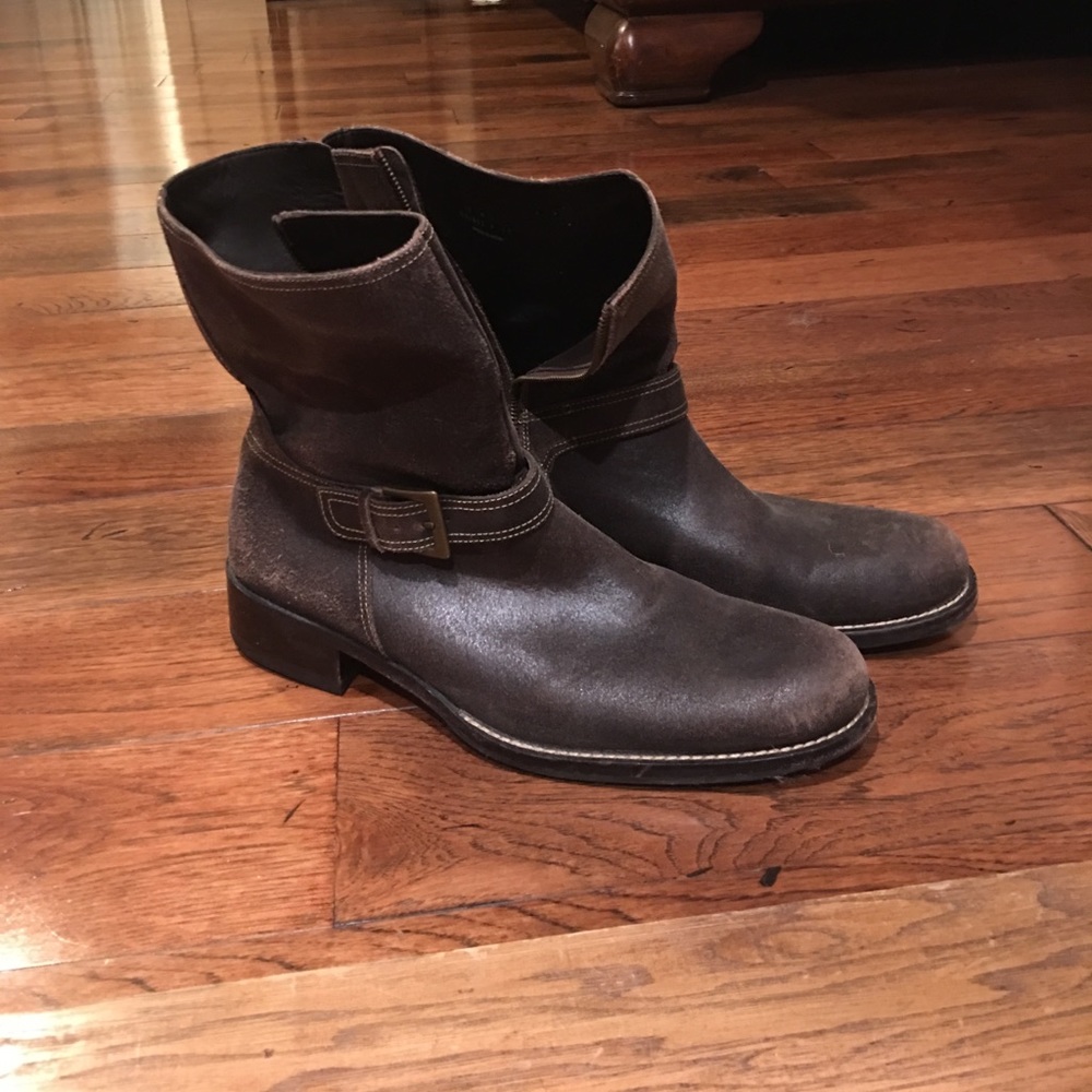 Cole Haan . Zip boats. Rarely worn.