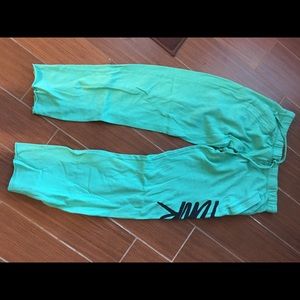 Green-bright and fun, VS boyfriend sweats