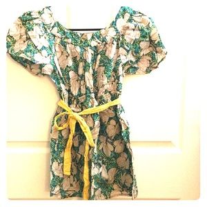 Maternity blouse, floral