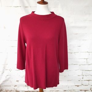 Ann Taylor LOFT Red Shirt Ann Taylor LOFT Red Shirt
