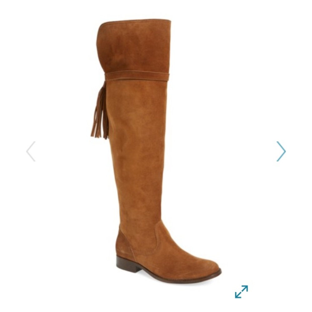 Frye Molly Tassel Over the Knee boot