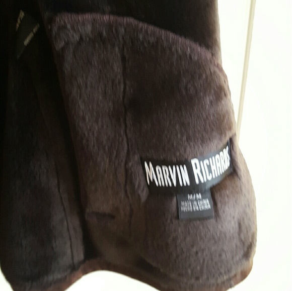 Marvin Richards Ladies Suede Coat Jacket - Picture 2 of 7