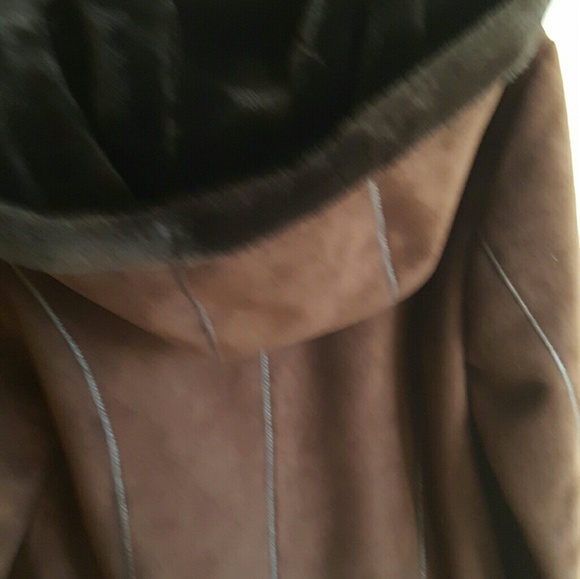 Marvin Richards Ladies Suede Coat Jacket - Picture 3 of 7