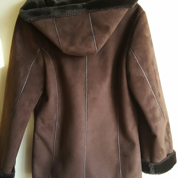 Marvin Richards Ladies Suede Coat Jacket - Picture 5 of 7