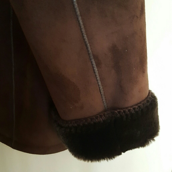Marvin Richards Ladies Suede Coat Jacket - Picture 6 of 7