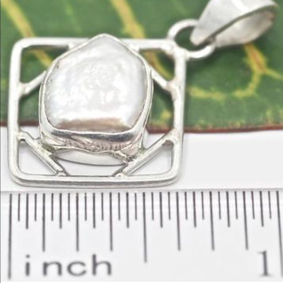 .925 SS MABE PEARL PENDANT - Picture 3 of 3