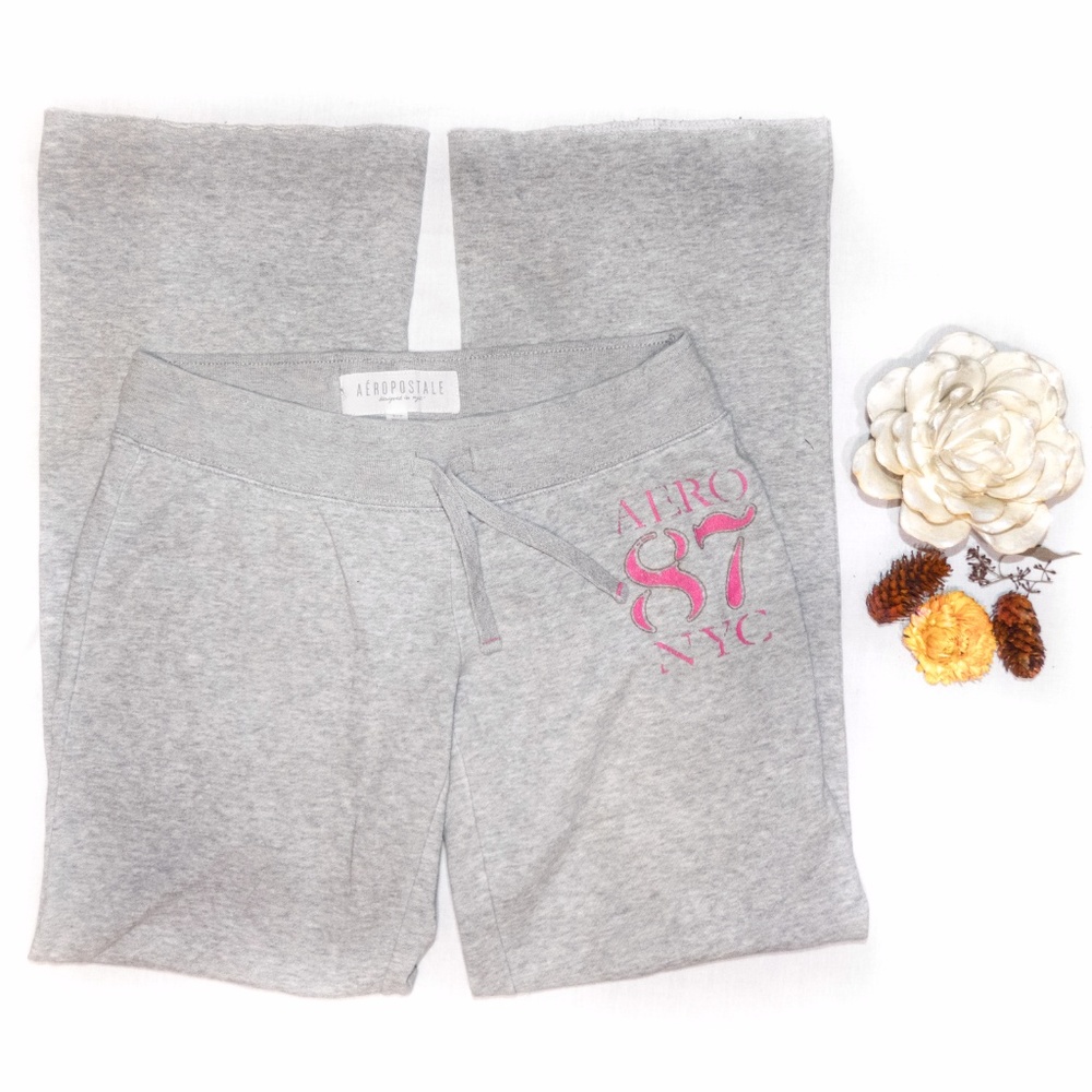 Aeropostale Grey Sweat Pants