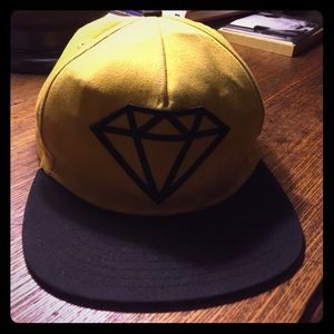 SOLD! The Rock Snapback Diamond Hat (Will Trade)