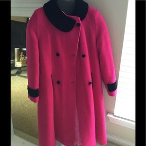 Vintage black & pink coat Vintage black & pink coat