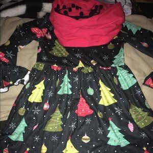 Christmas trees dress