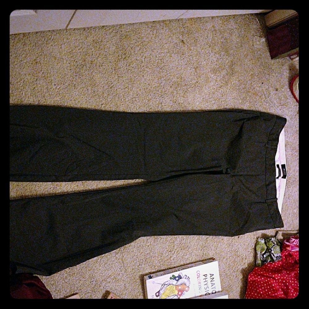 Dark grey business pants