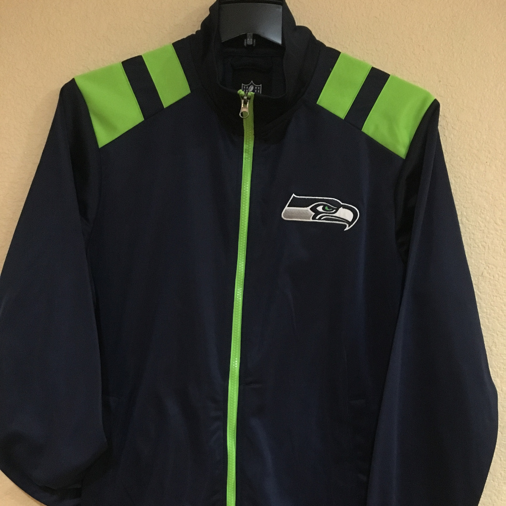 Seattle Seahawks Men's Track Jacket by G-III - NFL