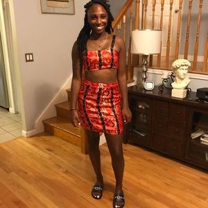 Red dragon Two piece set