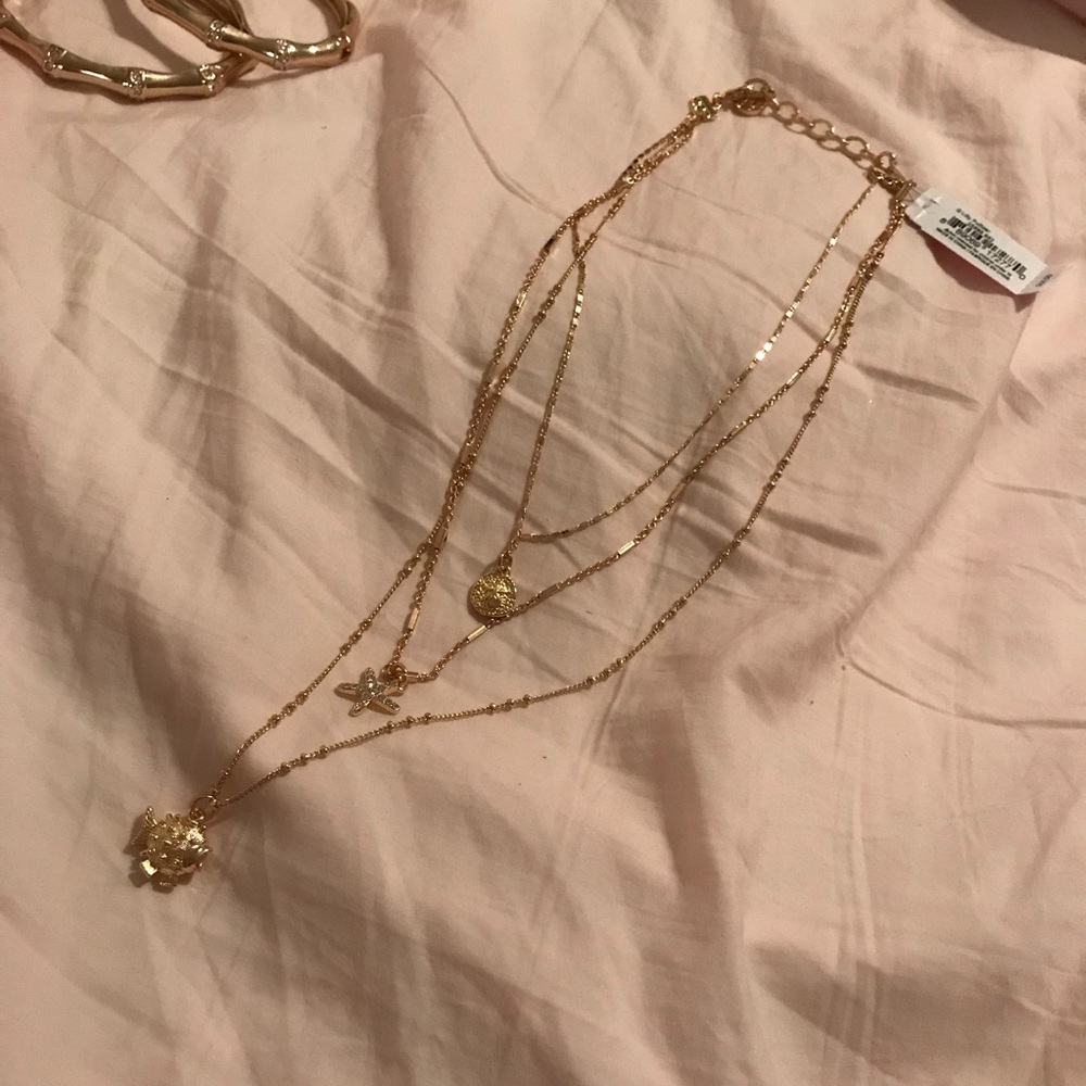 NWT layer necklace