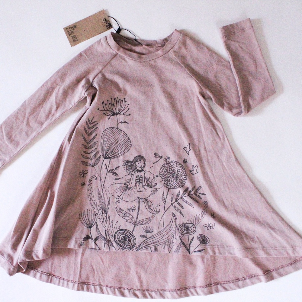 No Biggie - Twirly Dress Flower Girl Print