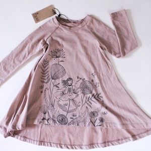 No Biggie - Twirly Dress Flower Girl Print