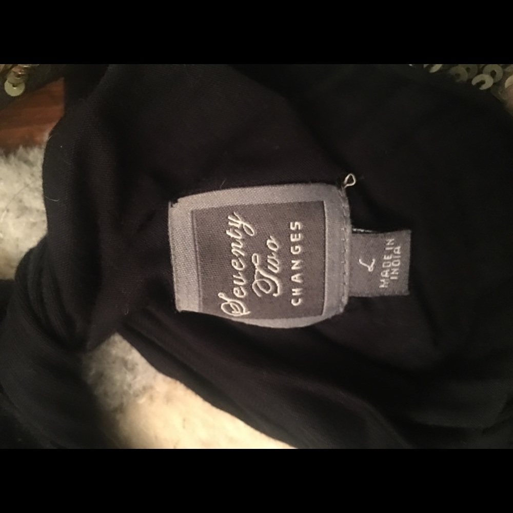 Multi Color Sequin Tunic Dress - image 3