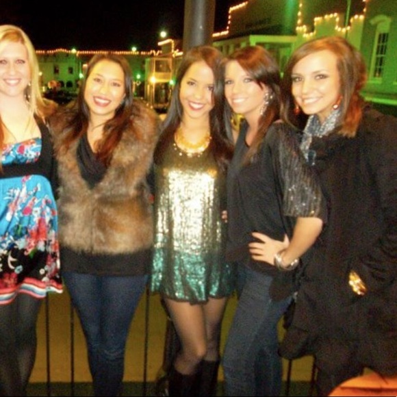 🍬🍬🍬Multi color sequin tunic dress - Picture 4 of 5