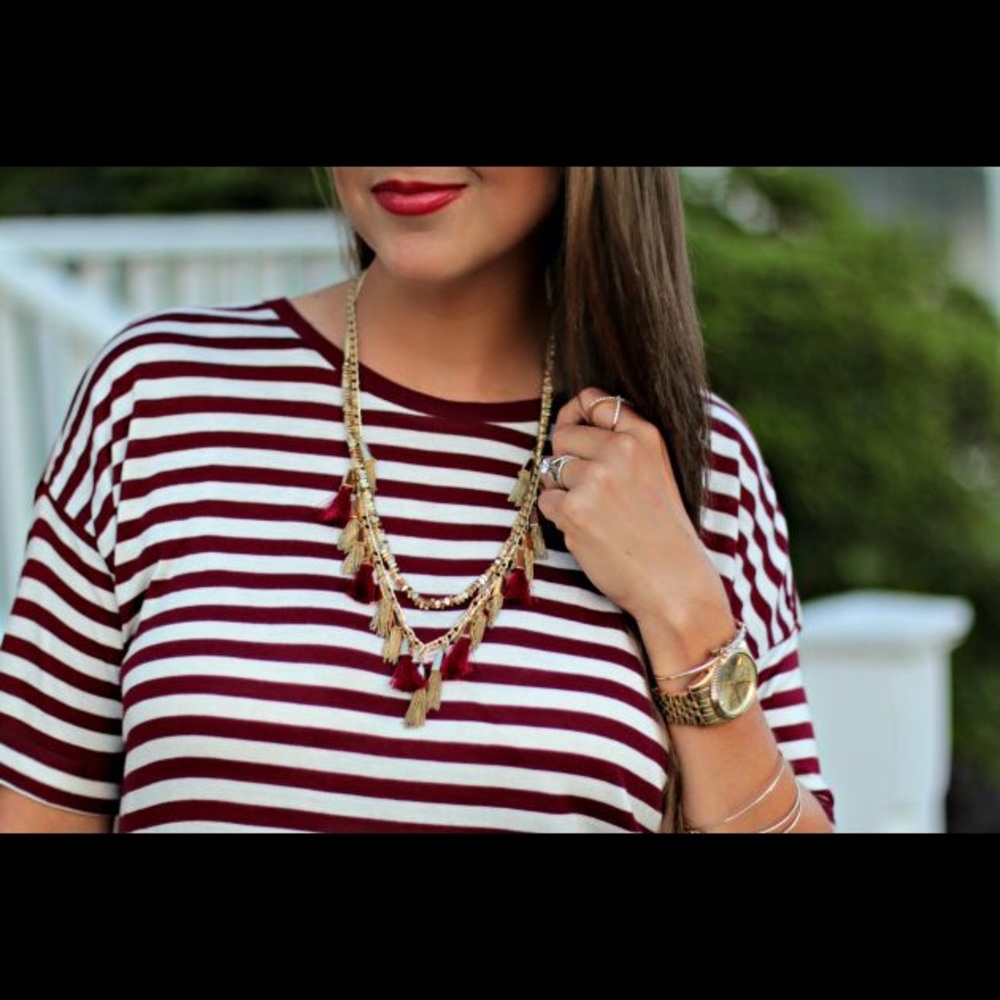 Baublebar Grenada Tassel Strands necklace