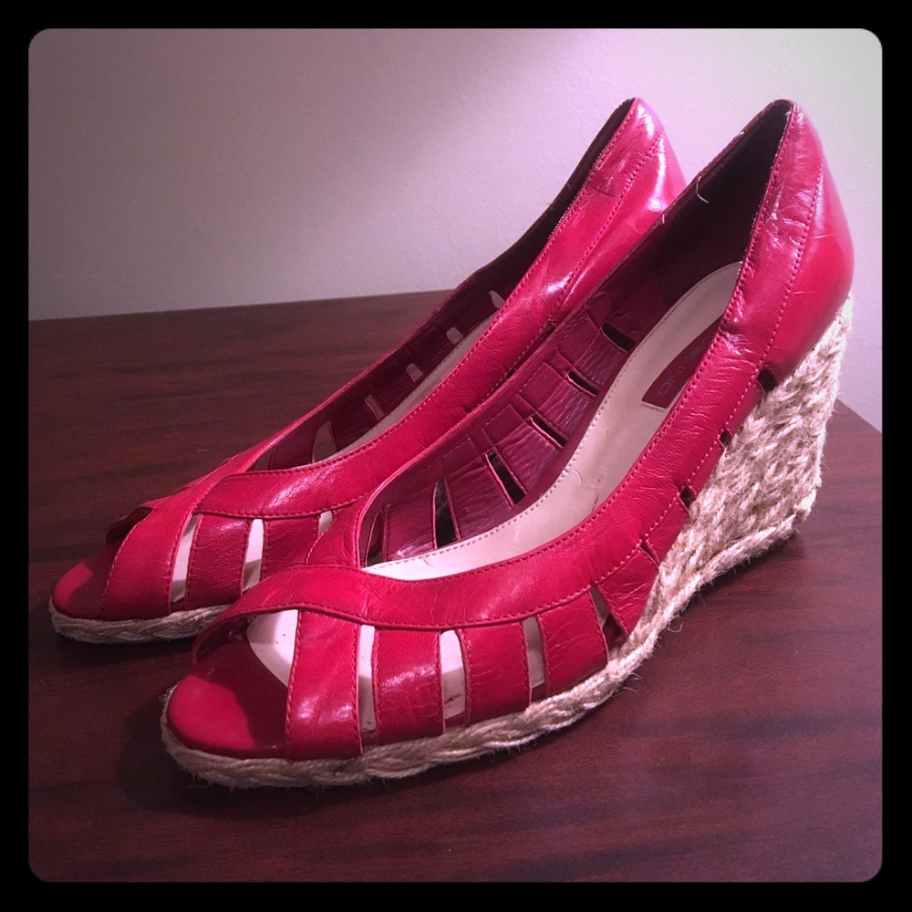 Red Bandolino Sandals