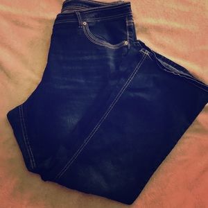 Dark Wash Bootleg Jean's - Faded Glory