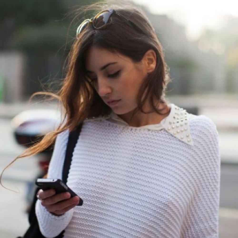 Zara Studded Collar Top