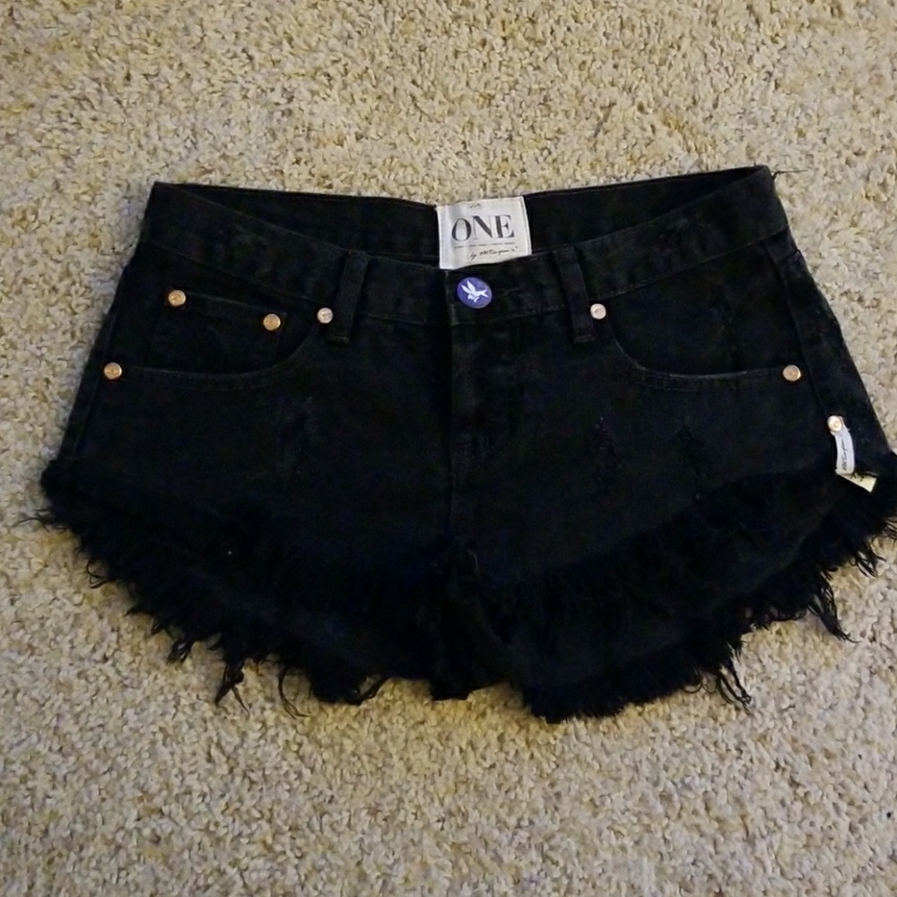 One Teaspoon Denim Shorts