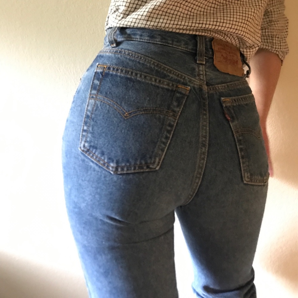 vintage 501 levis mom jeans