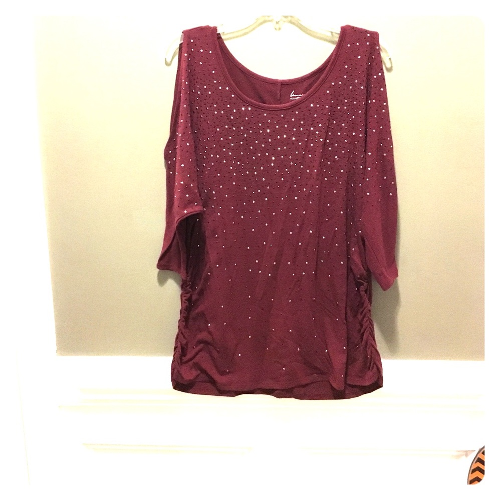 Lane Bryant Cold Shoulder Shirt