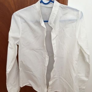 White button up